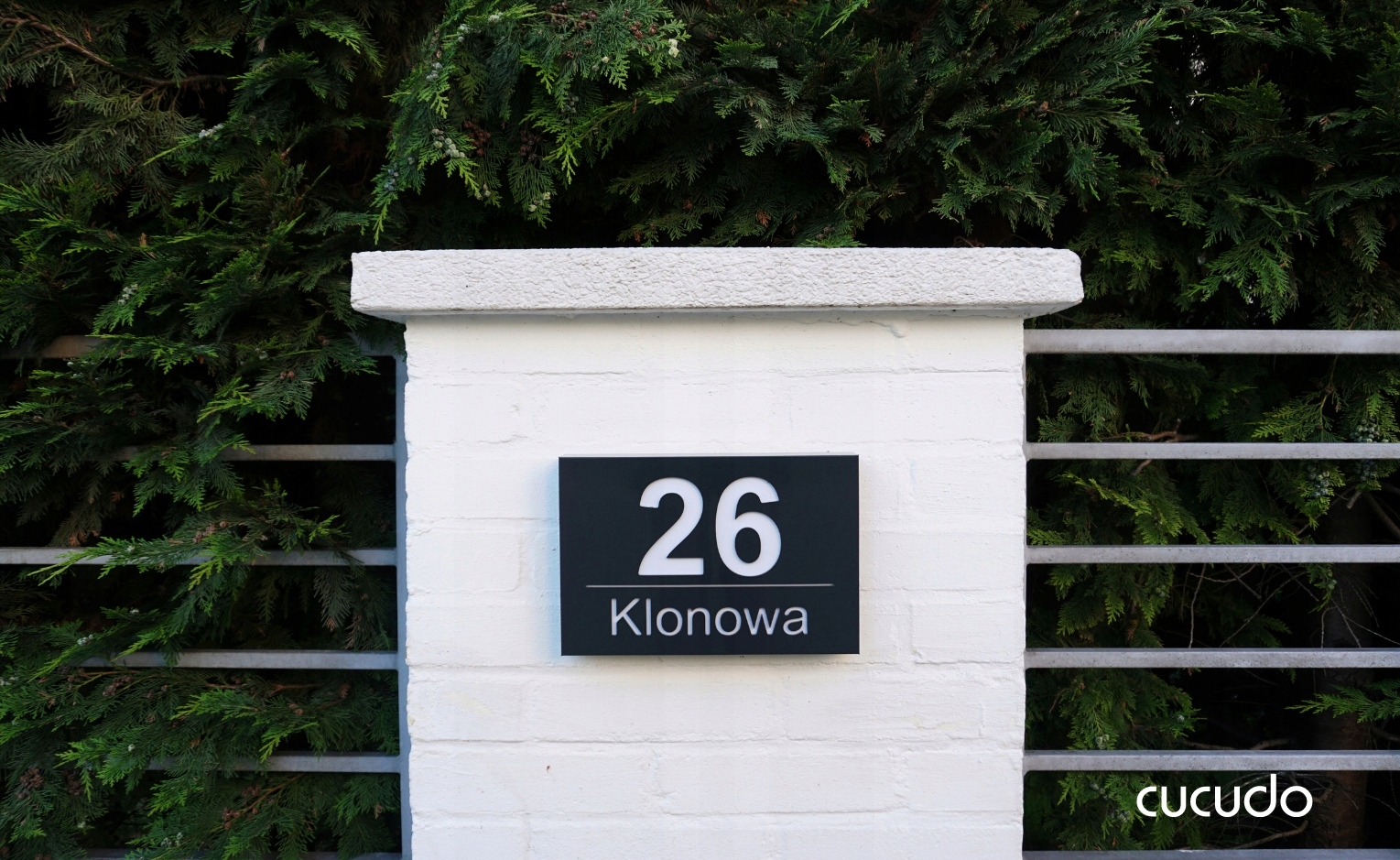 Podświetlany numer domu tabliczka tablica adresowa adres KML LED 30x20 Waga produktu z opakowaniem jednostkowym 2 kg