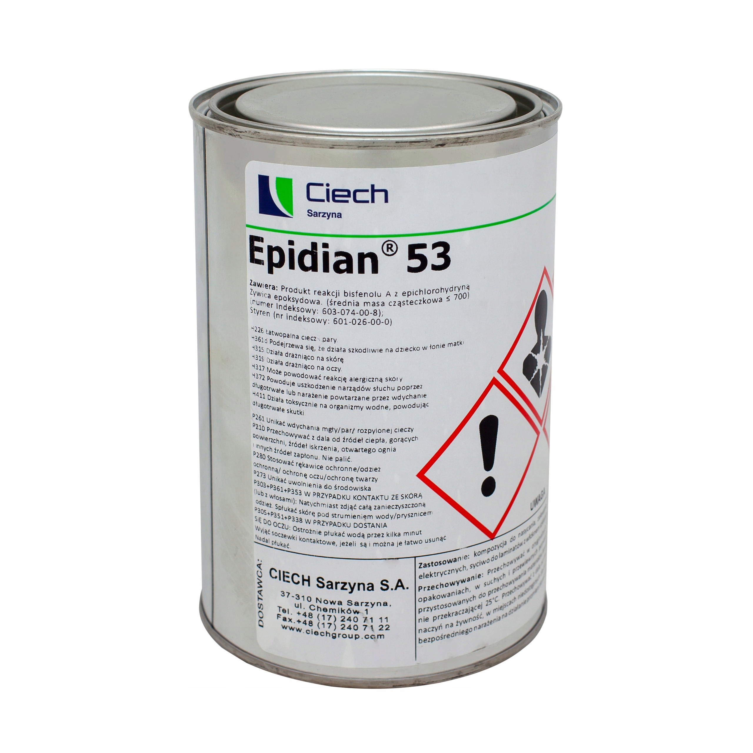 Epidian 53 Epoxidová pryskyřice modifikovaná styrenem