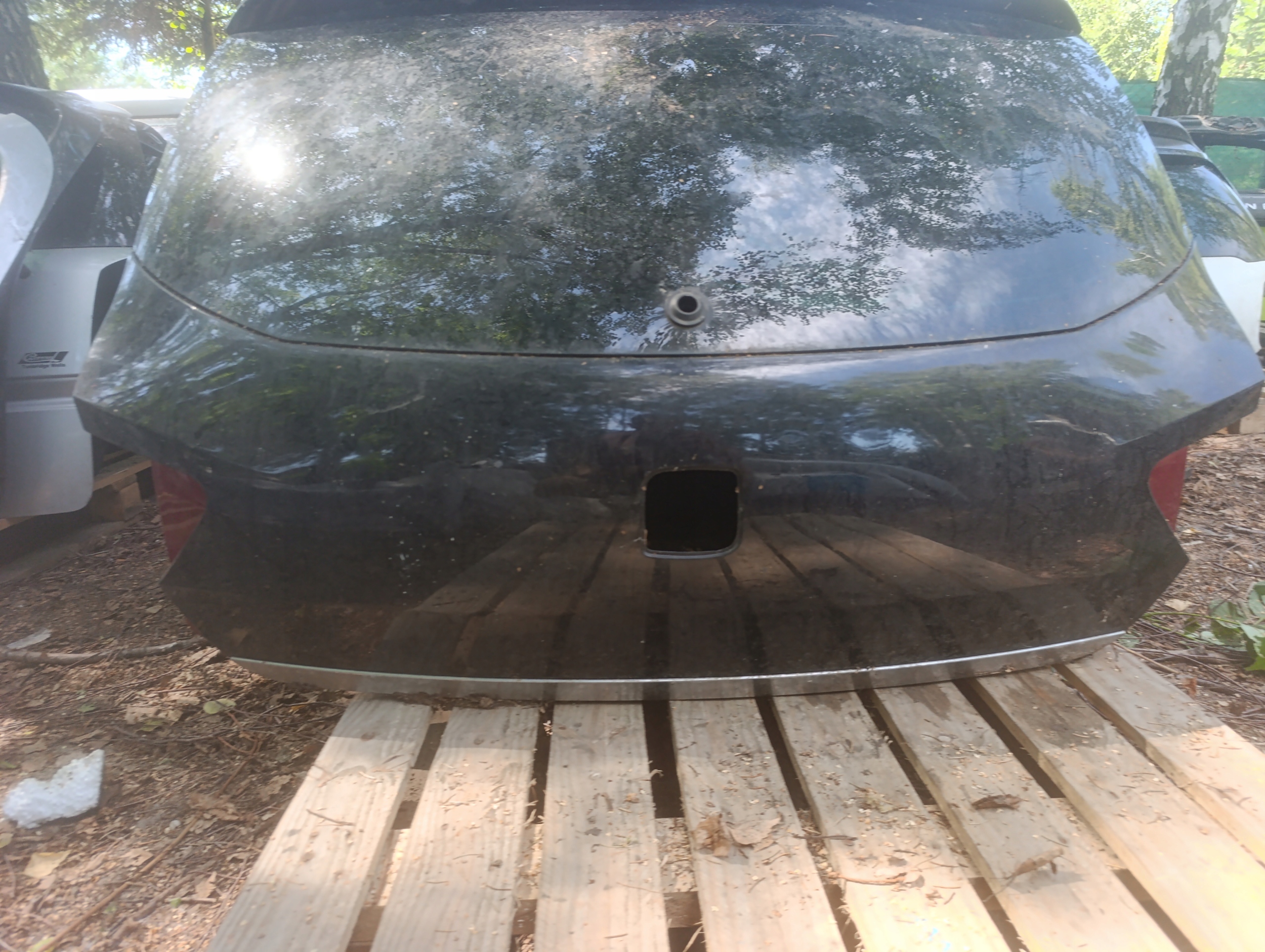trunk door boot rear part rear seat Ibiza IV 3D black