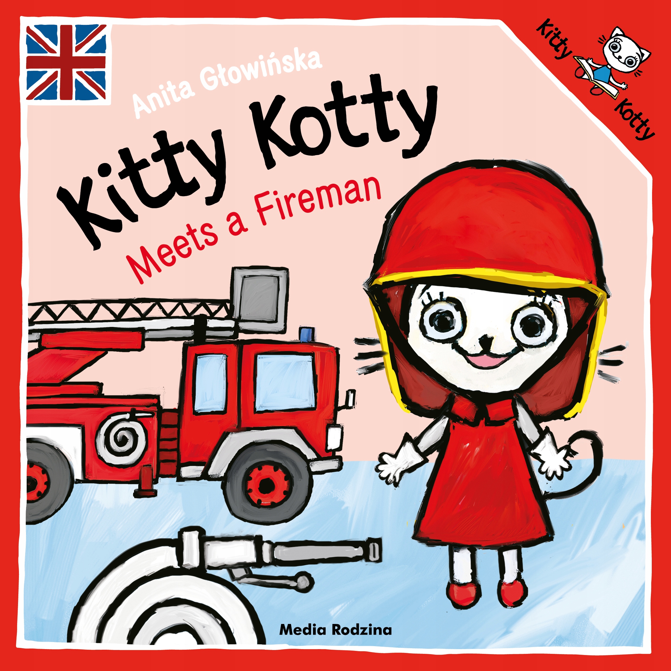 

Kicia Kocia Meets A Fireman Po Angielsku Kitty Kot