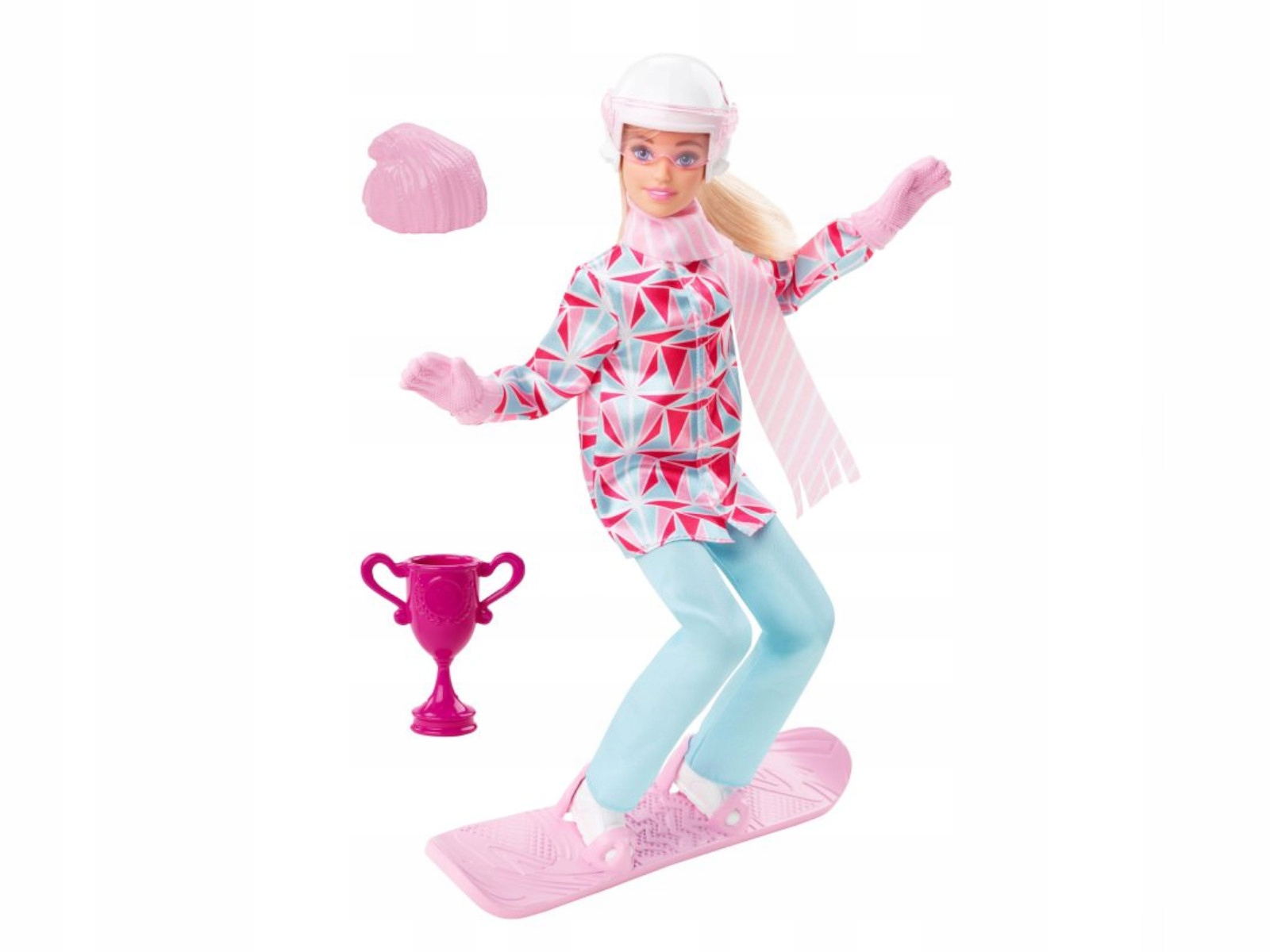 5634 barbie Lalka Kariera Snowboardzistka HCN32
