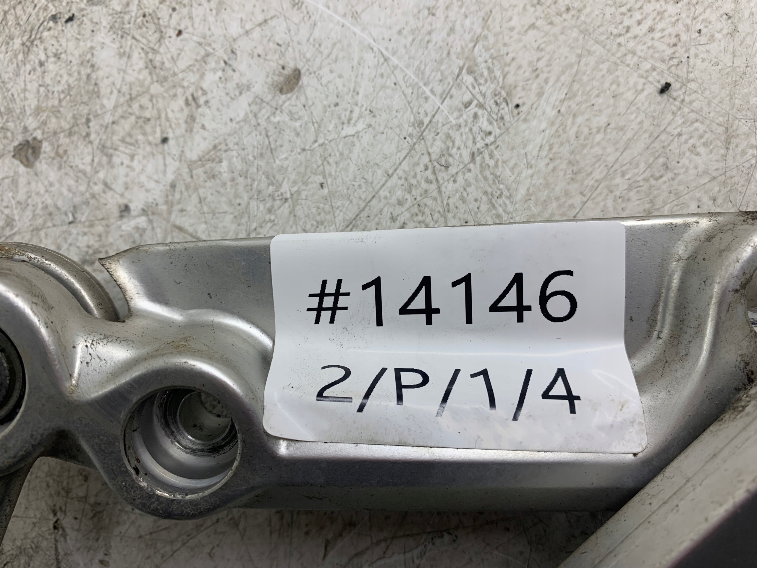 VW PHAETON hinge right bonnet boot left rear part