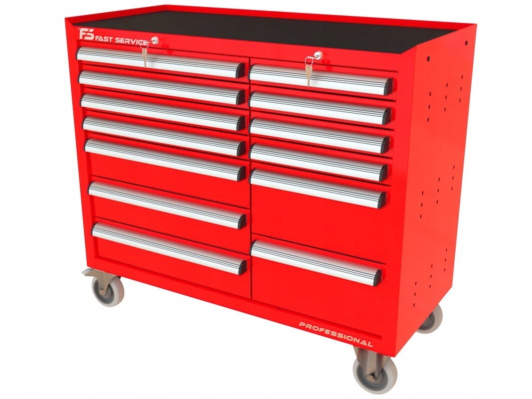 Wózek warsztatowy TRUCK z 13 szufladami PT-213-17 Marka Fast Service
