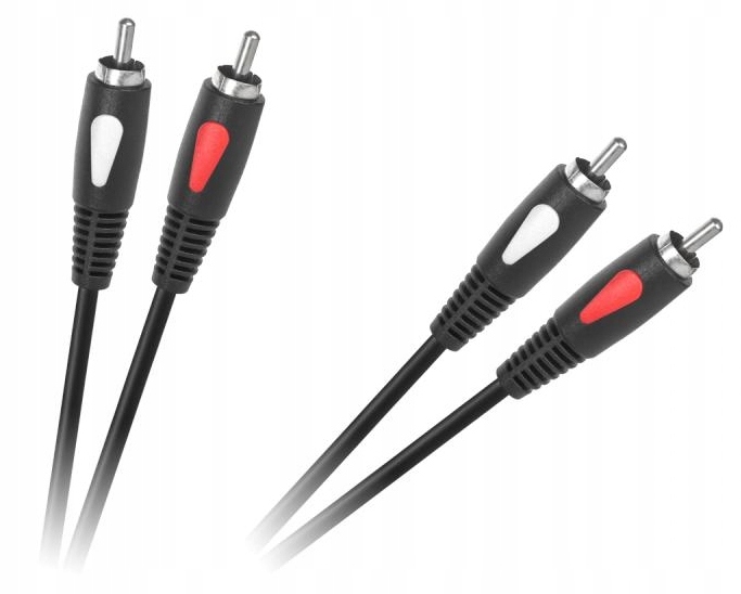 Kabel Audio 2x2 RCA Przewód 5m Stereo Cinch Czincz Chinch do Amplitunera