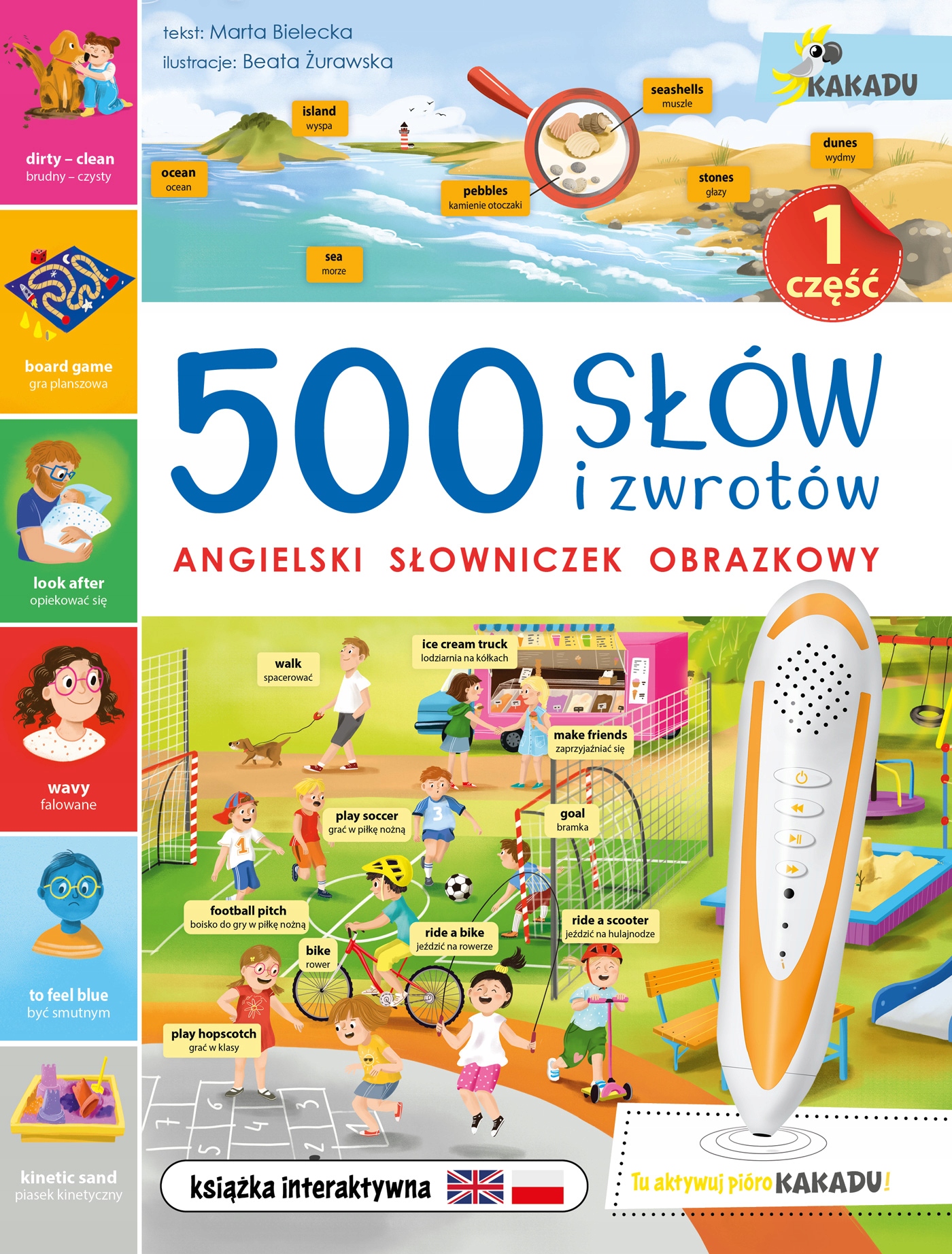 500 słów i zwrotów. Angielski słowniczek...