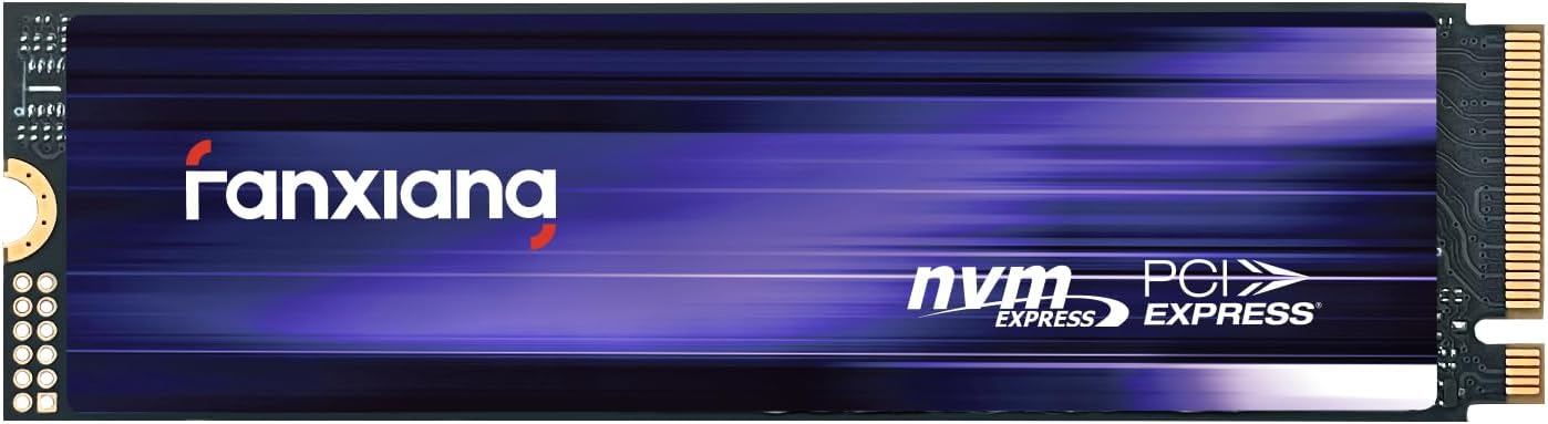 Ssd disk NVMe PCIe Fanxiang S880 1TB M.2 2280 PCIe Gen4x4 7400 MB/s Pro PS5
