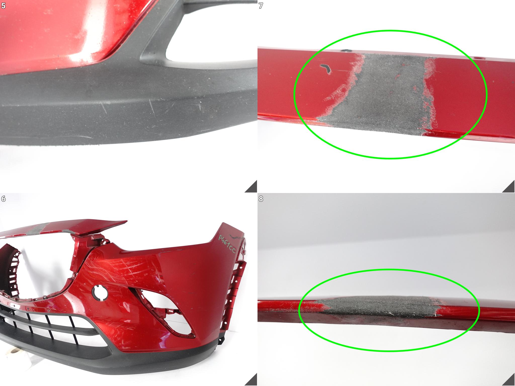 MAZDA CX-3 CX3 DK 14-18 bumper BUMPER front (without PDC and washers)