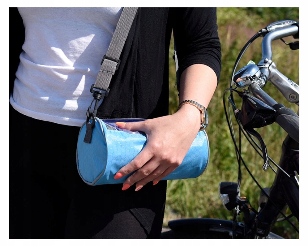 TORBA ROWEROWA SAKWA NA KIEROWNICE ROWER HULAJNOGĘ Liczba komór 2