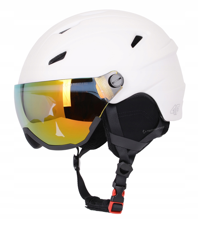 4F Kask Narciarski Z Szybą Wizjer rozm L/XL 58-61cm