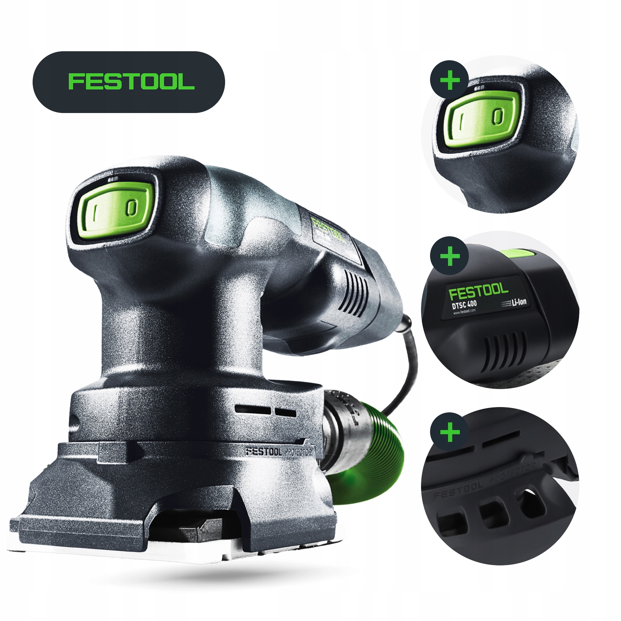 Szlifierka DELTA Akumulatorowa Festool DTSC 400Basic-ERGO Edycja Limitowana Marka Festool