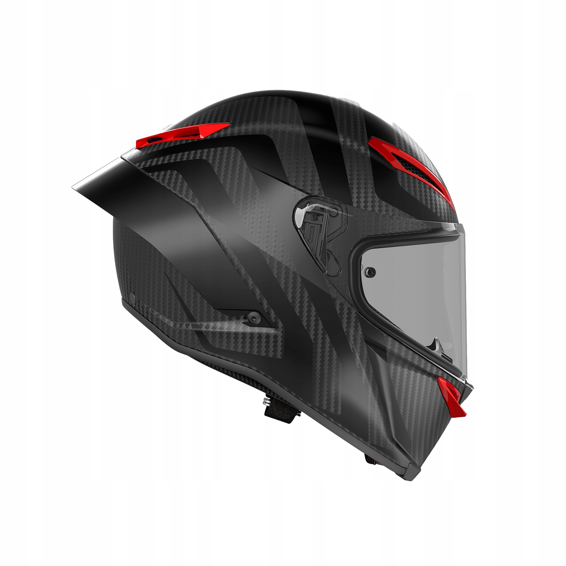 Motocyklová prilba Agv Pista Gp Rr Intrepido Carbon/Červená L