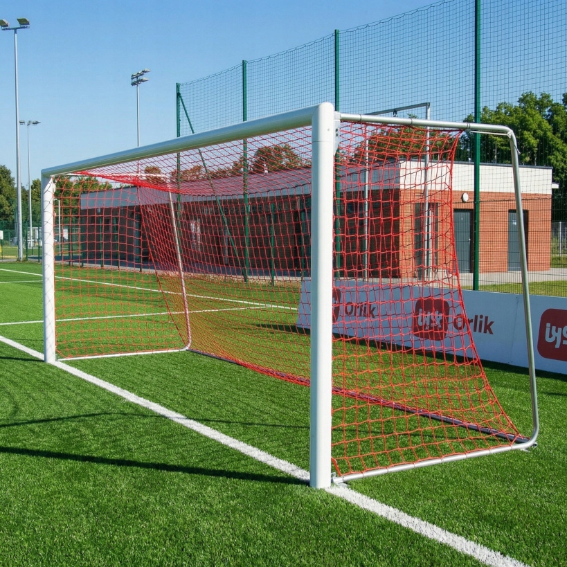 Síť na fotbalovou branku 5x2 m 4 mm Orlík Červená