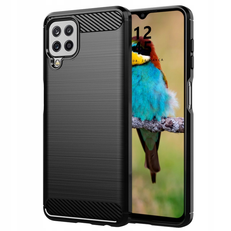 

Etui Pancerne Karbon Do Samsung A22 M22 4G Szkło