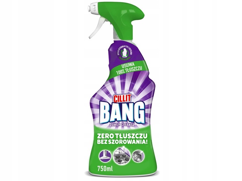 

Spray Cillit Bang Tłuszcz Smugi 750ml