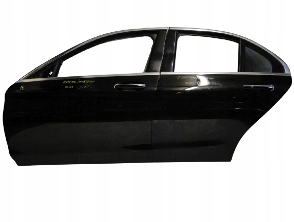 MERCEDES C W205 205 DRZWI LEWE PRZEDNIE TYLNE 197