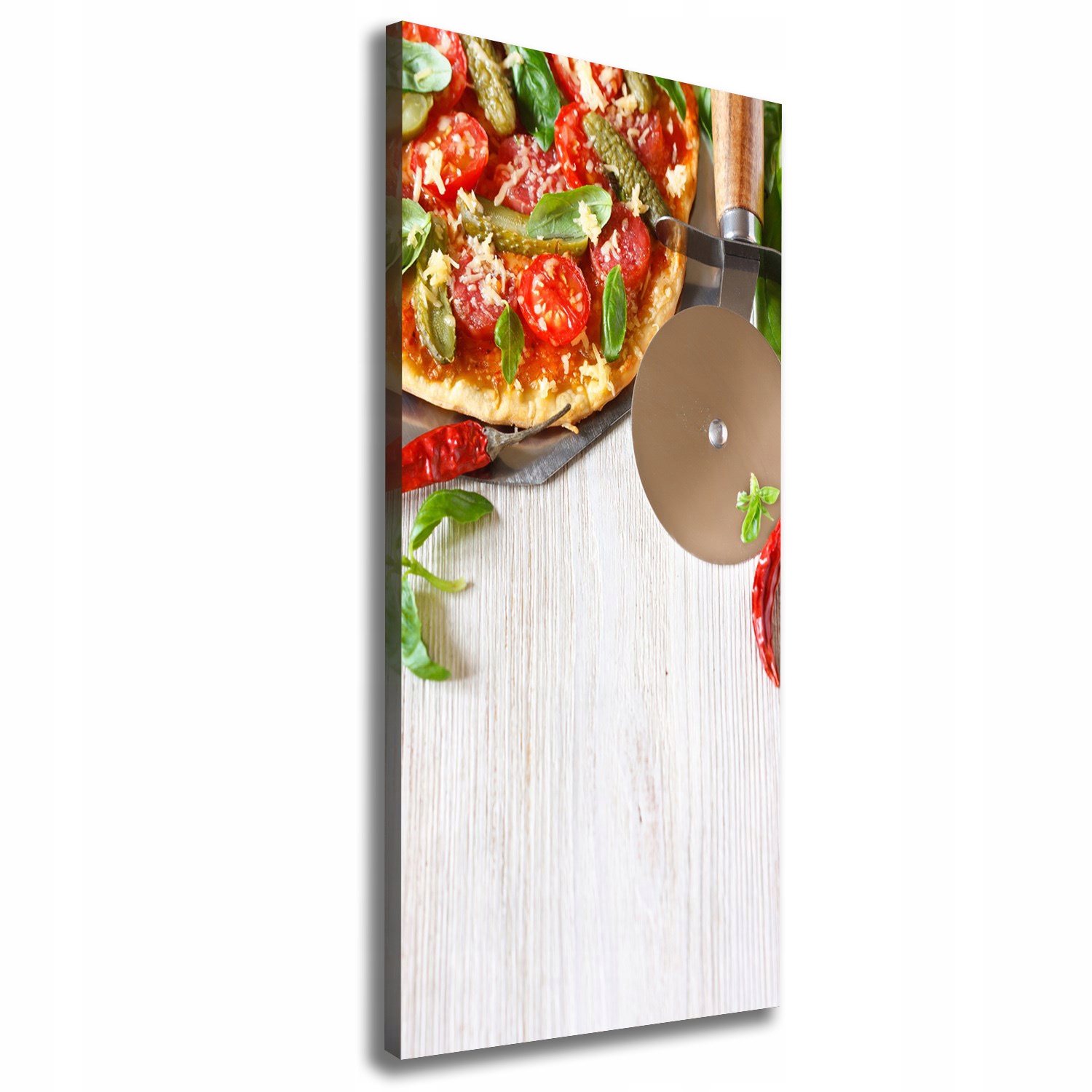 

Foto-obraz zdjęcie na płótnie Pizza 50x125 cm