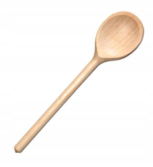 

Łyżka drewniana Okrągła 20 Cm