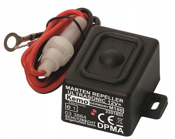 Odpuzovač kun Kemo M180 12V odolnost IP65