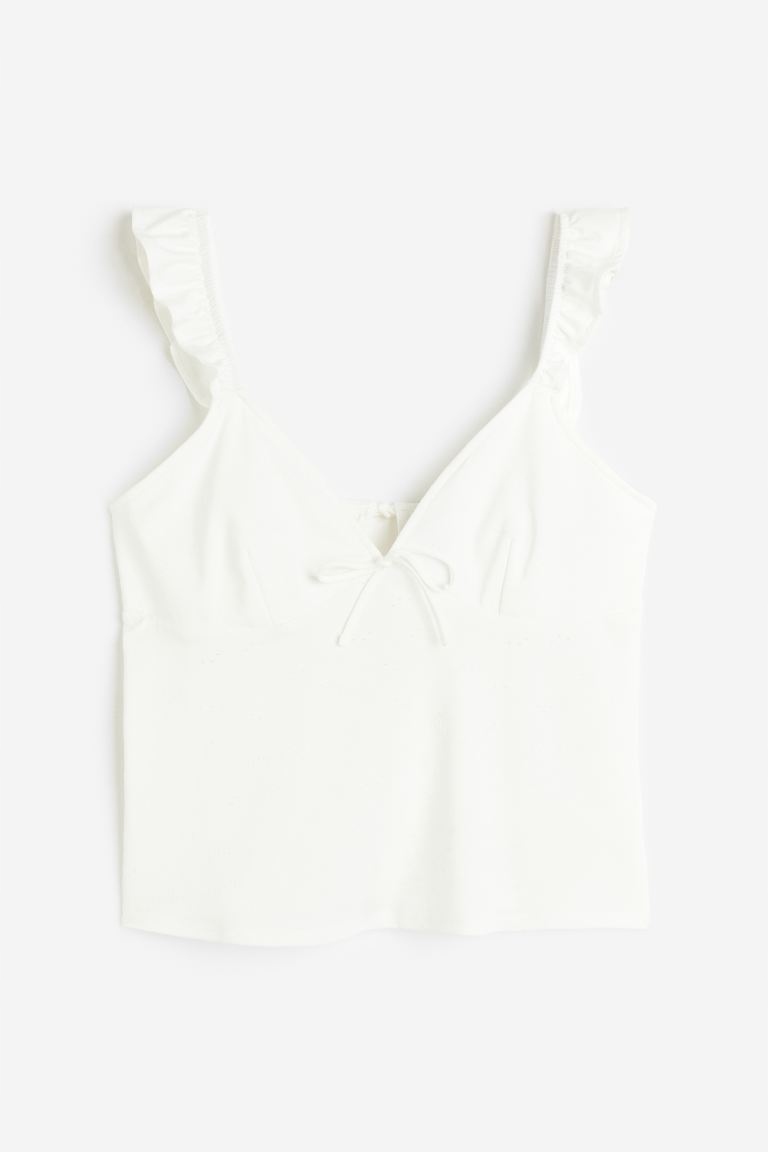 H&M 34/XS dżersejowy top