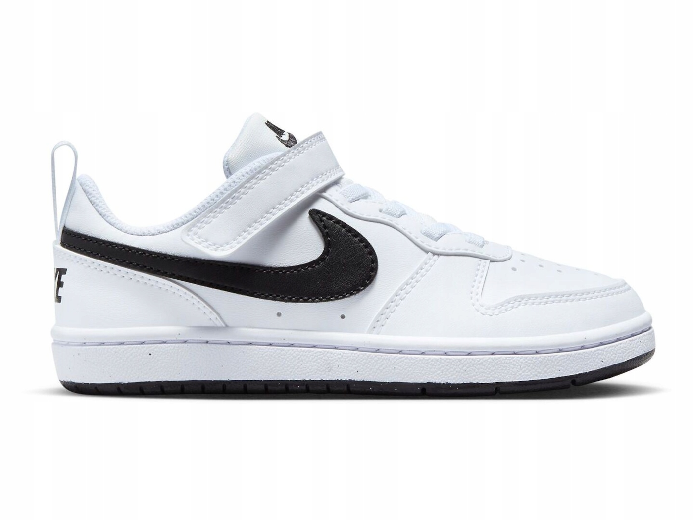 Buty dziecięce Nike Court Borough DV5457-104 zapinane na rzep sportowe 27,5