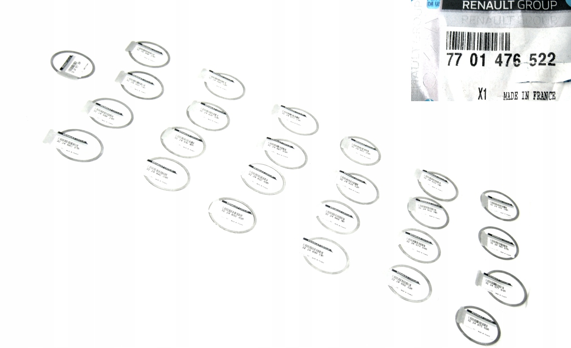 ШАЙБЫ КОРОБКИ ПЕРЕДАЧ PF6 RENAULT 7701476522