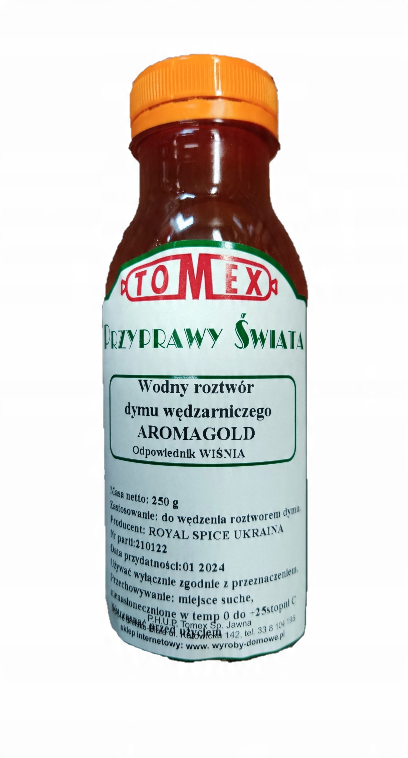 

Dym wędzarniczy w płynie 250 g wiśnia