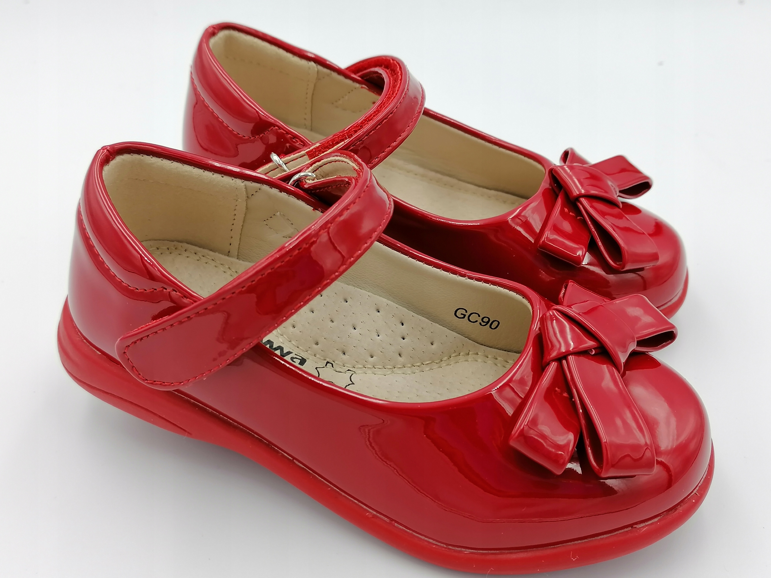 BALERINKI LAKIERKI w.skóra profil r.32 / 19,5cm Kod producenta GC91