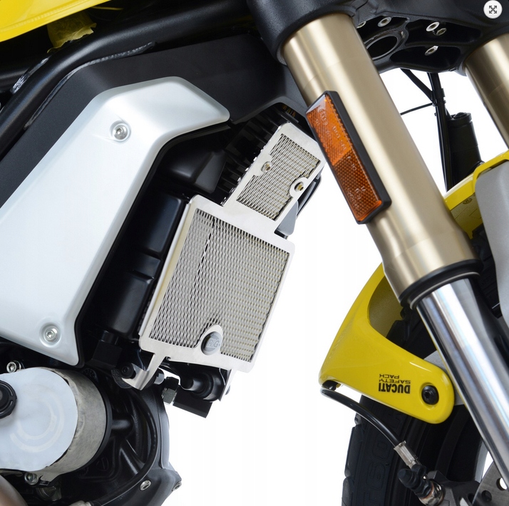 Kryt Chladiča Rg Racing Ducati Scrambler 1100 18- Čierny