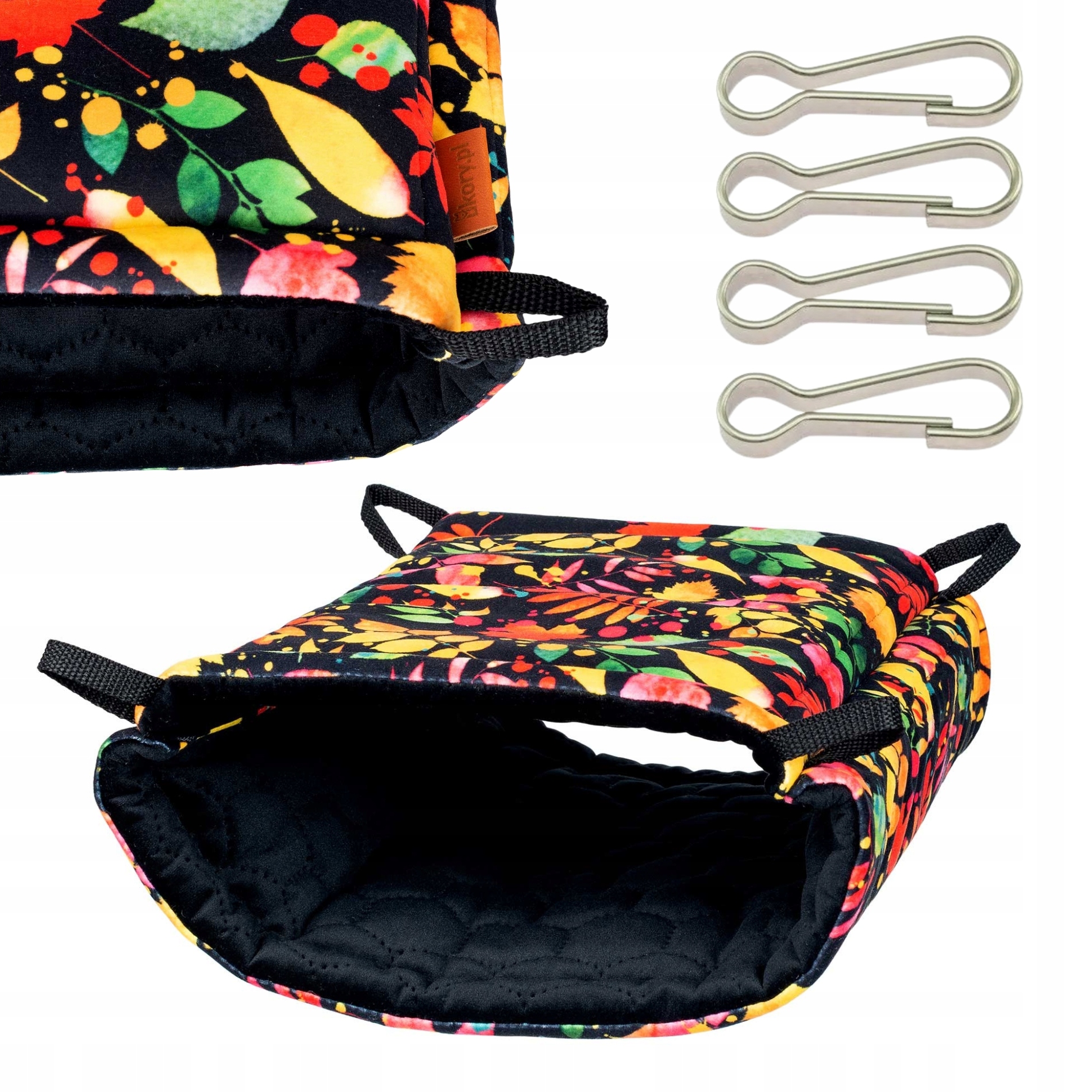 Levně Hamak s Jeskyní Tunel Domeček pro Hlodavce Morče Osmák Degu 36×30cm Barva