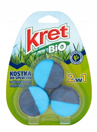 

Kret Bio Ekologiczna Kostka do Wc 3x50g