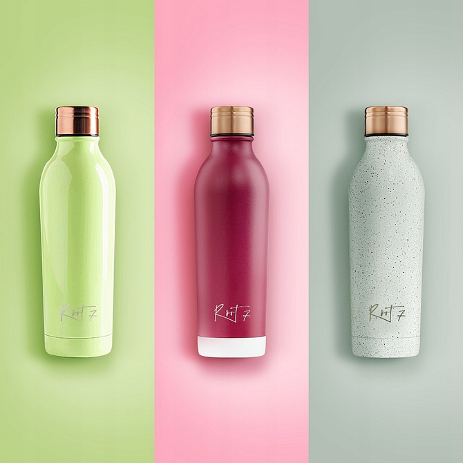 Butelka termiczna Root7 Polished Steel 750 ml Pojemność 750 ml