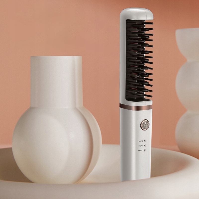 PROSTOWNICA DO PROSTUJĄCA WŁOSÓW CERAMICZNA USB TURYSTYKA PRZENOŚNY MINI Typ szczotka prostująca