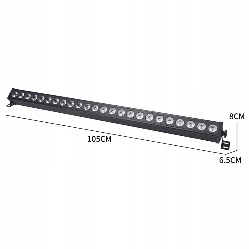 LISTWA LED BELKA OŚWIETLENIOWA LIGHT4ME DECO BAR 24 RGB IR 105CM + PILOT Model DECO BAR 24 RGB IR