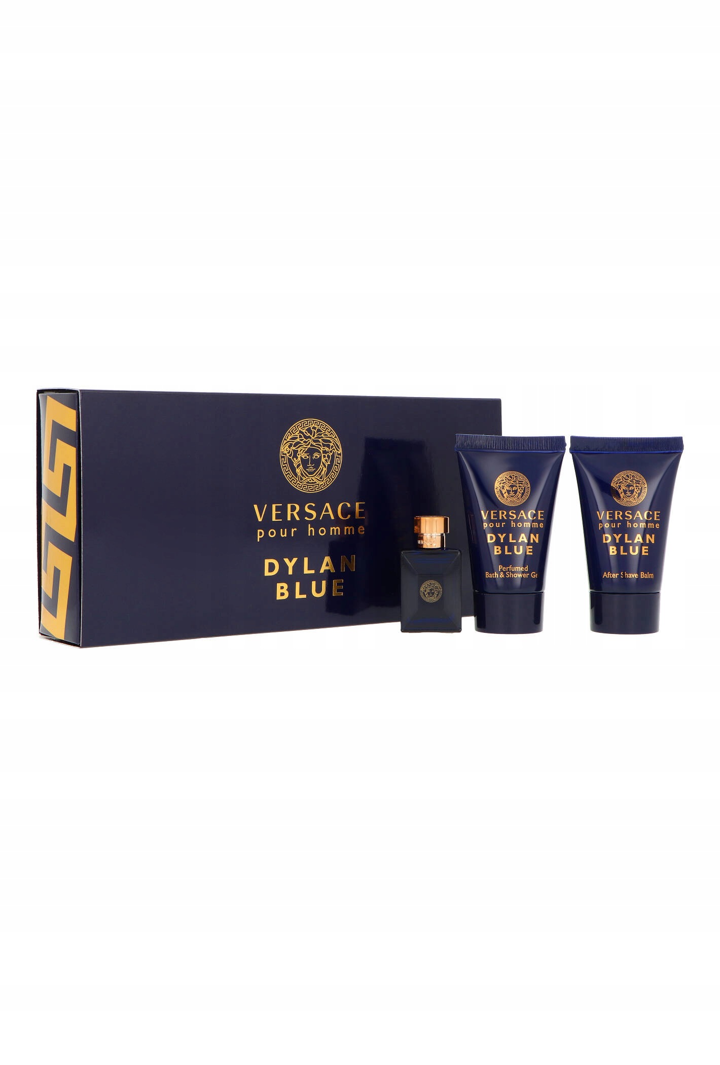 Sada Versace Dylan Blue Pour Homme Edt Shower Gel 25 ml balzám na vlasy