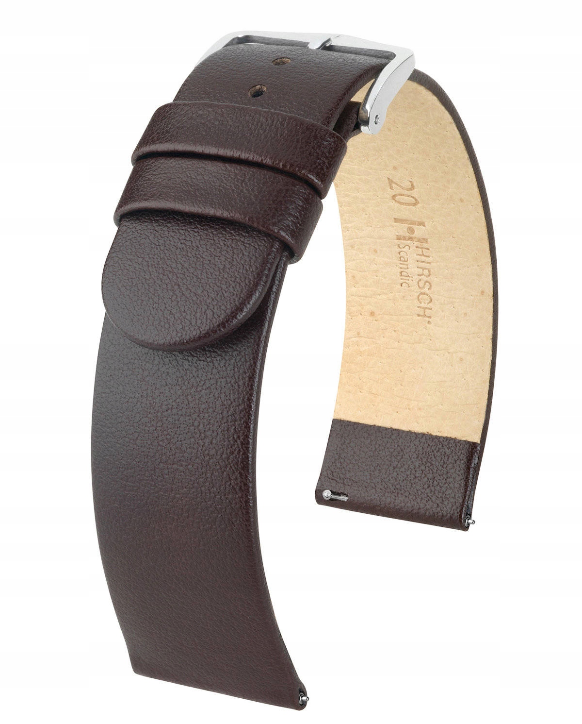 Kožený Řemínek Pro Hodinky Hirsch Scandic 20 mm