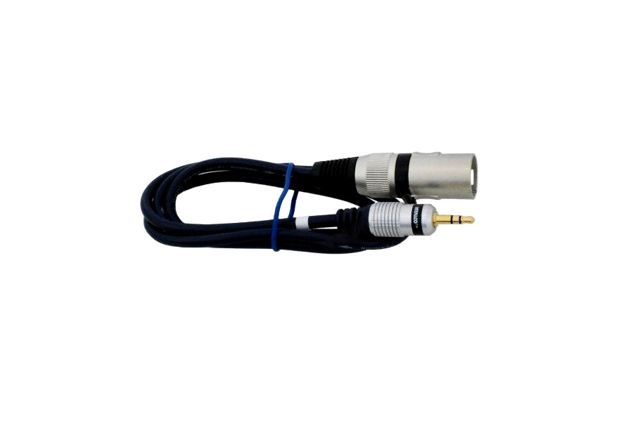 

Przewód Wtyk Cannon/wtyk 3.5 Stereo 5m Vitalco