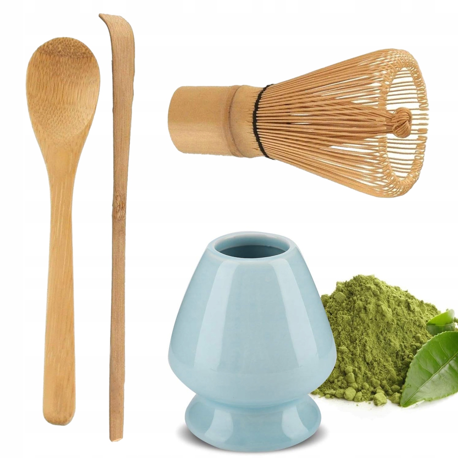 Levně 4 Ks Sada Na Japonský Čajový Obřad Matcha Dárek Pro Přátele