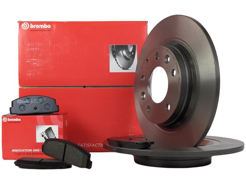 BREMBO ДИСКИ + КОЛОДКИ ЗАДНІ MAZDA 6 GG GY GH
