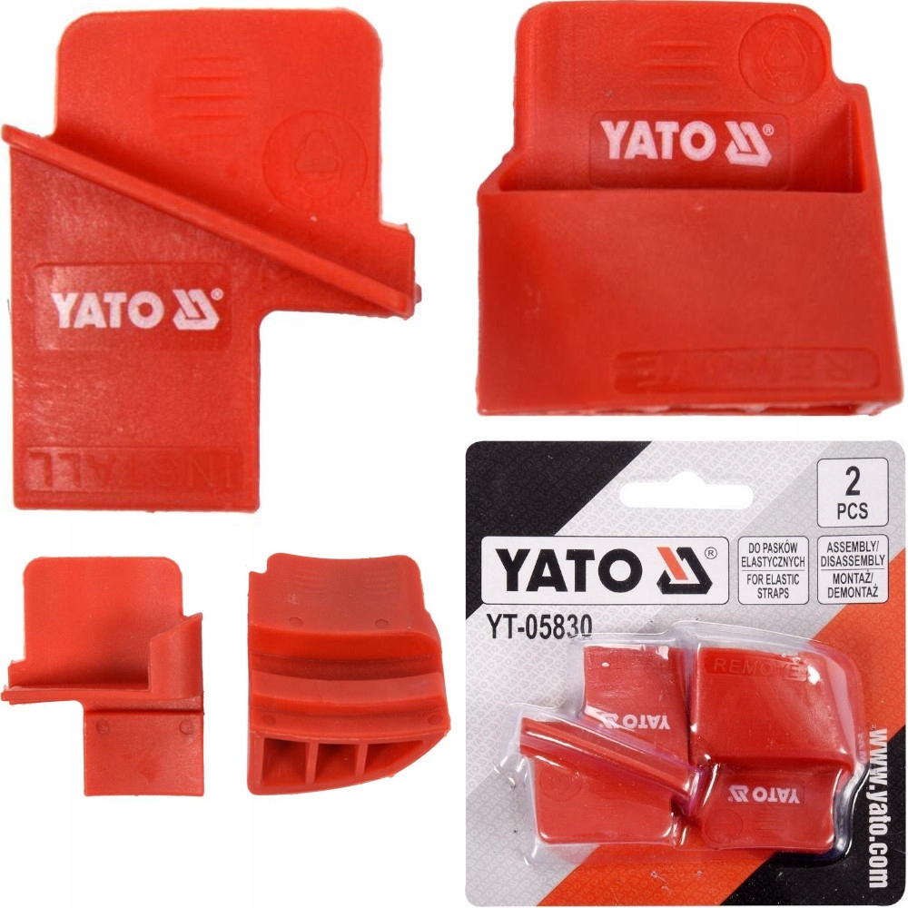 Yato Zestaw Do Obsługi Pasków Elastycznych Wielorowkowych Klinowych 2szt.