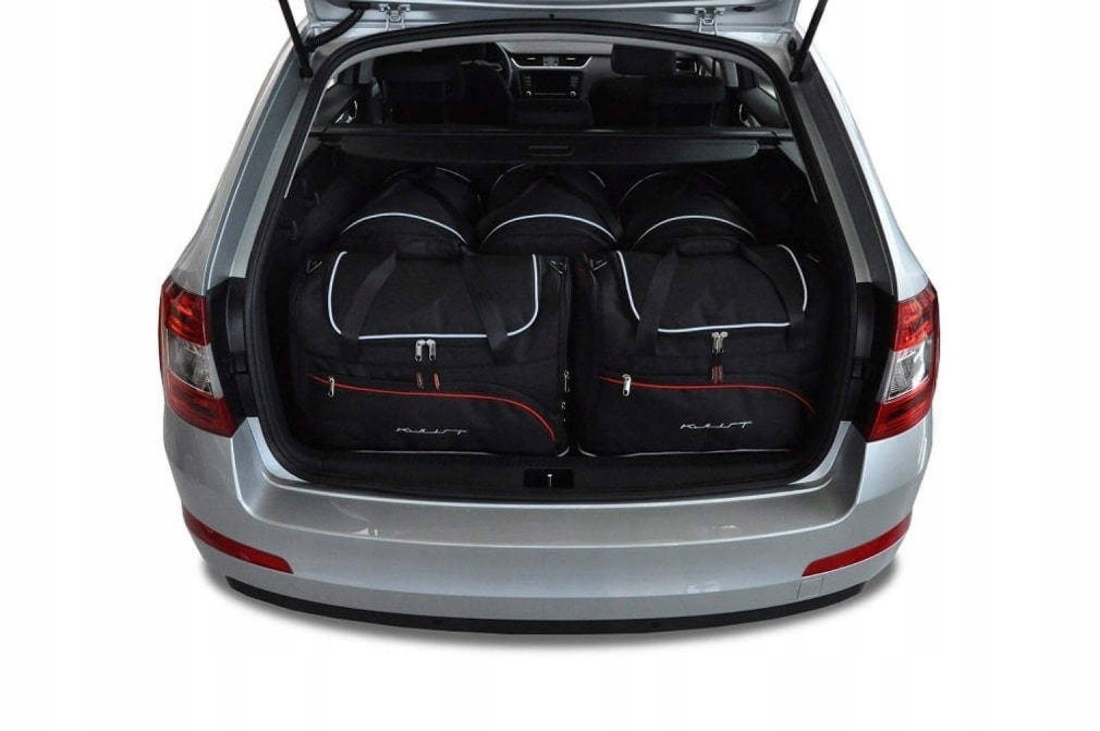 J&j Automotive Sada 5ks cestovných tašiek Šport pre Skoda Octavia Kombi 20