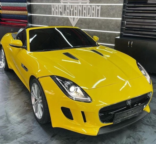 Folia Żonkilowy Żółty Połysk HEXIS 152x20cm Producent HEXIS