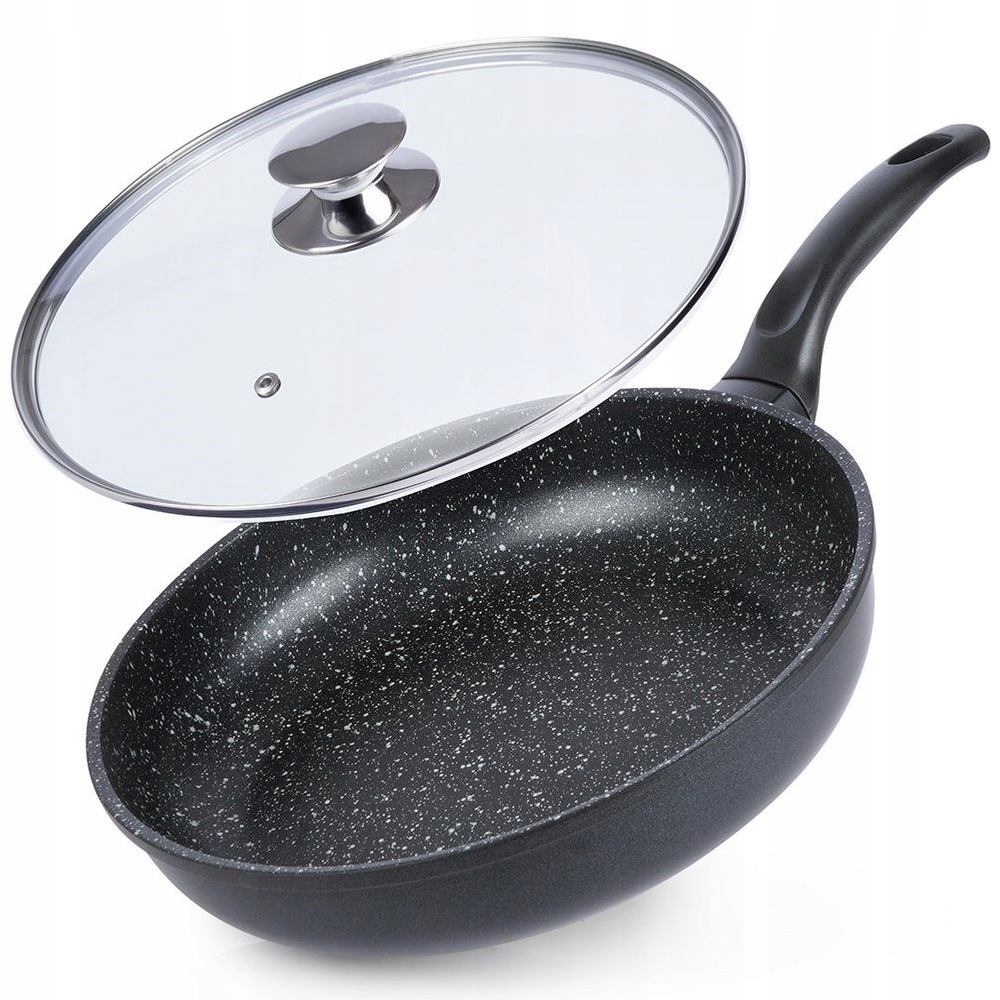 Granitová pánev na smažení dušení Orion Grande 28 cm na plyn, indukční