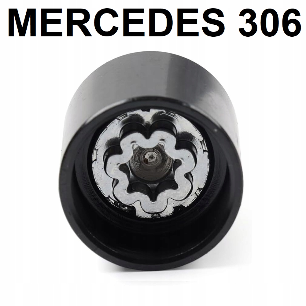 Nástavec Zlodějka Adaptér Pro Zabezpečení Šroubů Kol Mercedes Typ: 306