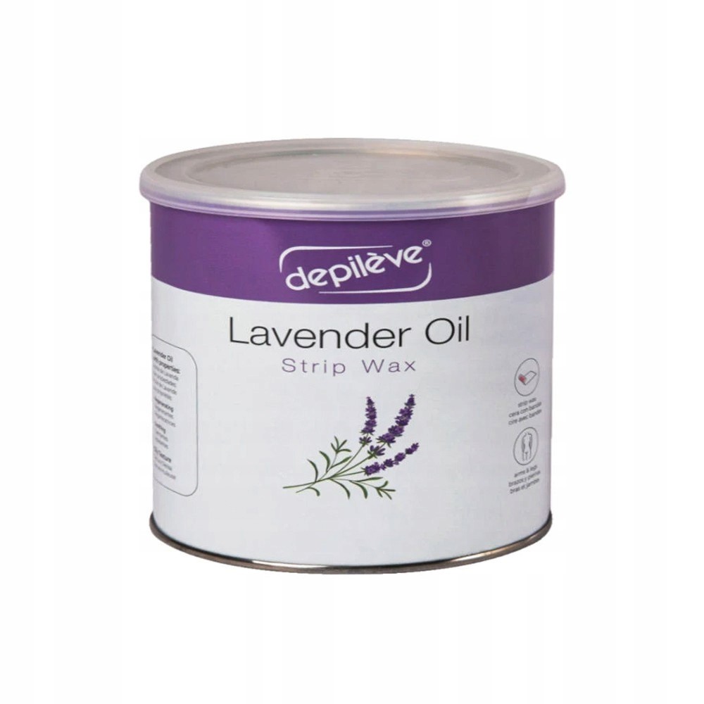 DEPILEVE WOSK MIĘKKI LAWENDOWY 400G OLEJ RYCYNOWY