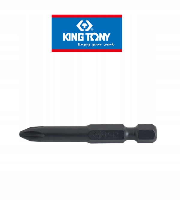 

Bit grot 1/4" Ph 1 L- 50 mm King Tony