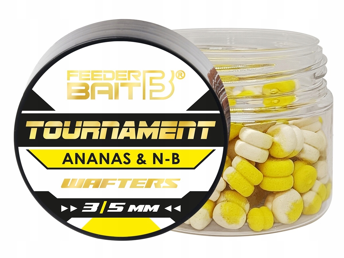 Feeder Bait Wafters Tournament 3/5 mm Ananas N-b