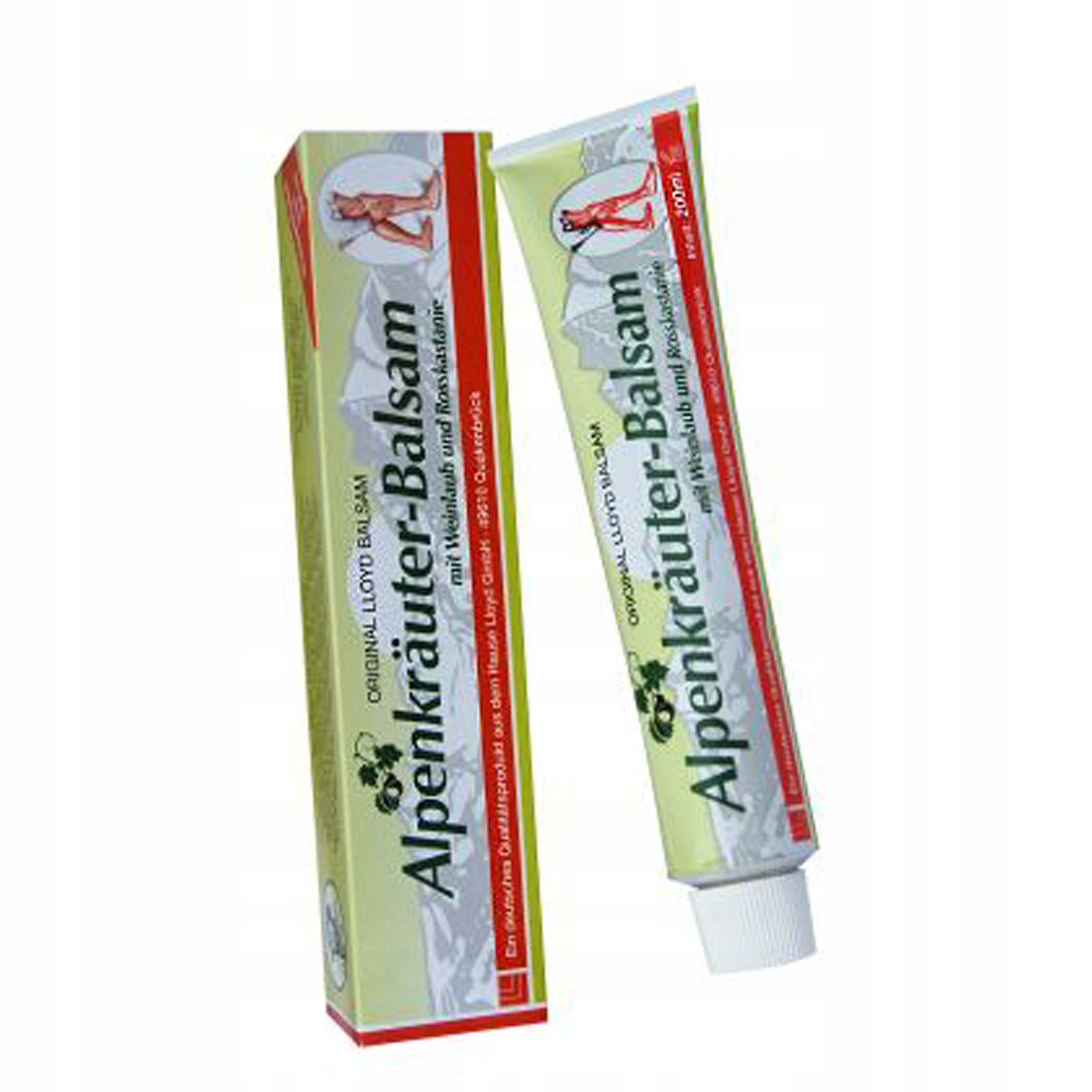 

Balsam alpejski z kasztanowcem i winogron 200ml
