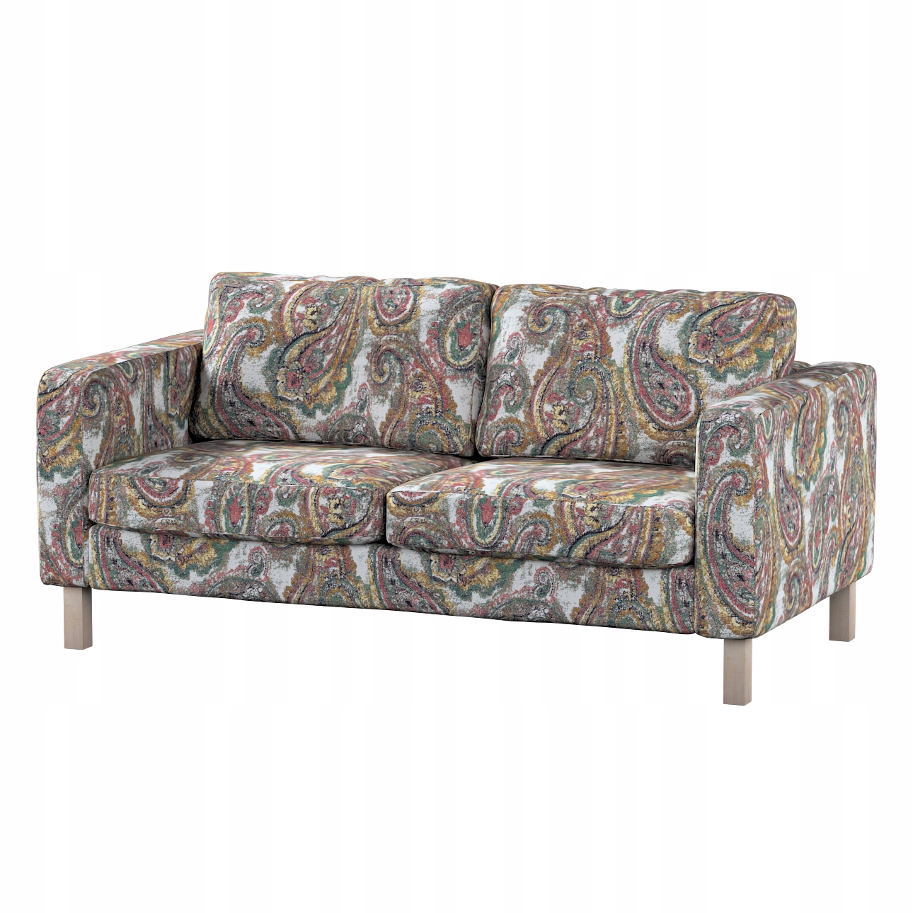 Poťah na 2-miestnu nerozkladaciu pohovku Karlstad Ikea, oranžový