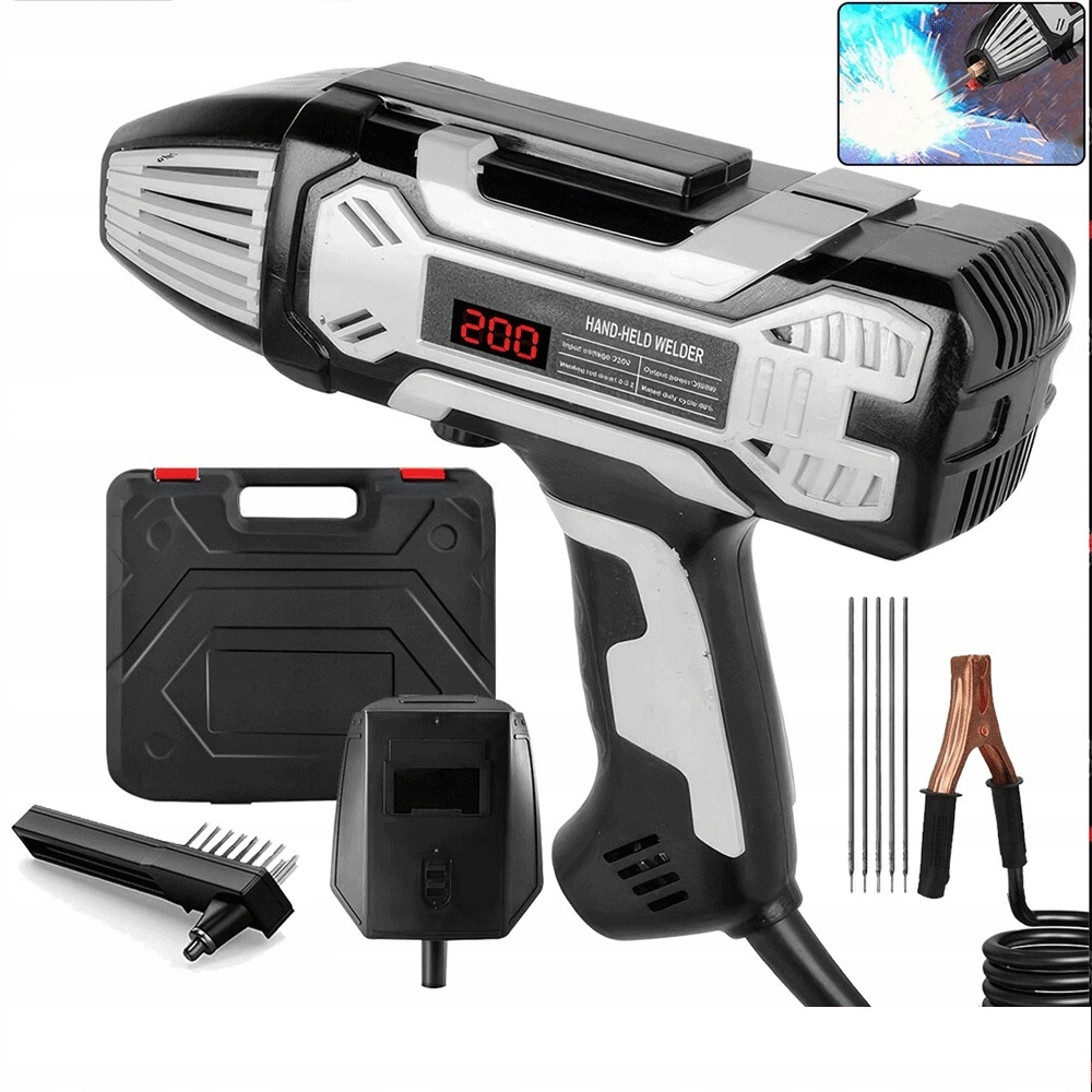 Svařovací Stroj 250A/28V, Přenosná Igbt Technologie Pro Dílny, 1.2 Kg