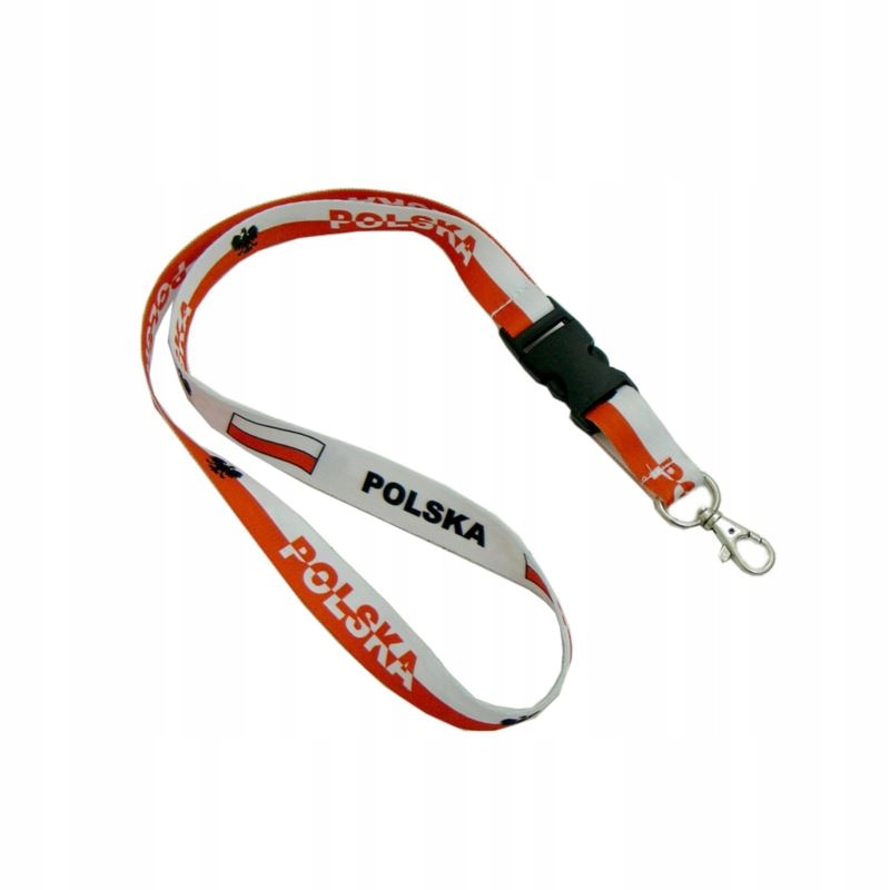 

Smycz Polska Smyczka do kluczy 20x520 mm biała